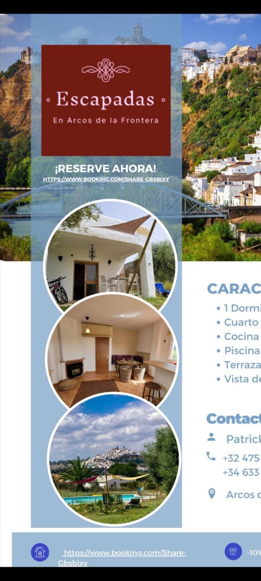 Bungalow -Escapadas En Arcos De La Frontera Exterior foto